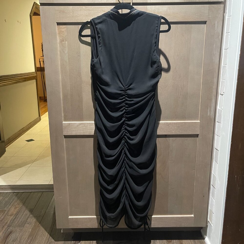 Ronen Chen black dress midi Size 0 - Picture 5 of 8